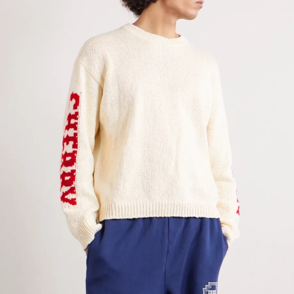 Cherry LA Logo Cotton Sweater